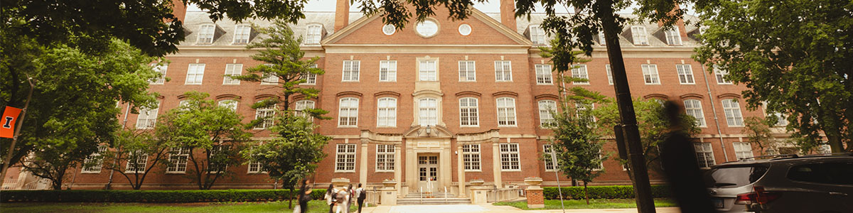 Wohlers Hall Exterior with Trees