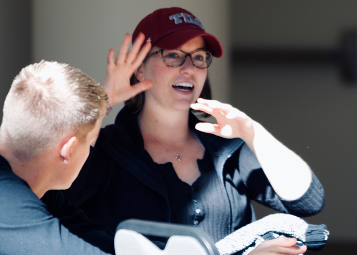 EntreCorps students working in BIF